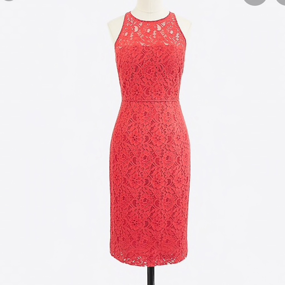 BLACK lace dress